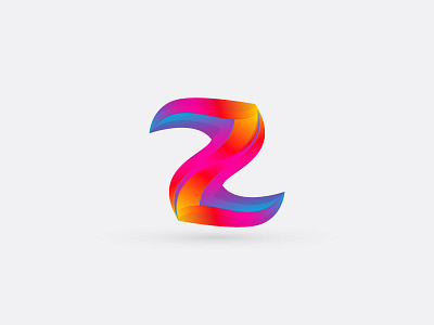 z logo app branding creative design icon illustrator logo logo design typography vector