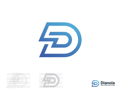 D LOGO branding creative d letter d logo design digital dribbble logo logo design modeling modern typography vector