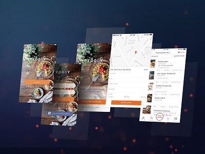 Food Ordering App Design