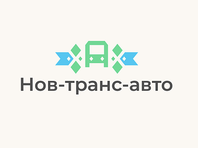 A ukrainian bus carrier logo design