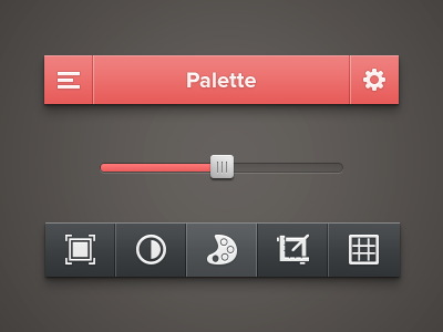 Photo Tool UI [PSD] app iphone photo psd tool ui