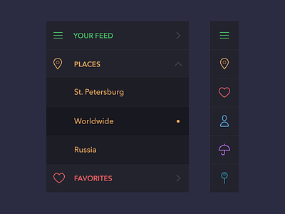 Responsive Menu for GEO Project