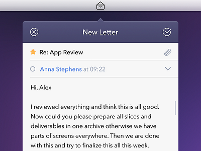 Mail Pop-Up [Freebie] app freebie mail pop up psd ui widget