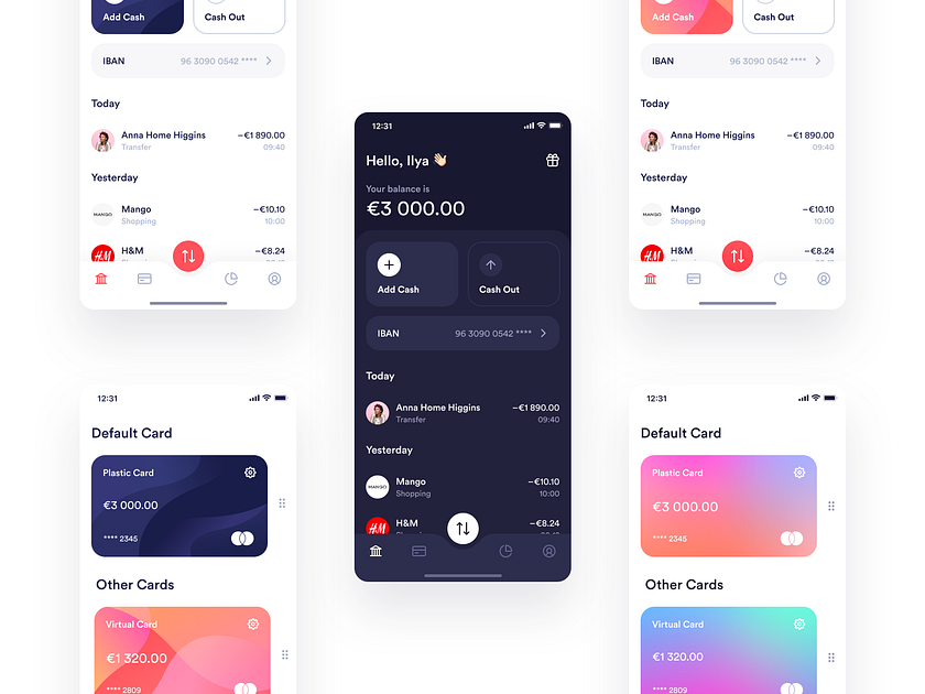 Multipay — More Exploration By Alexander Zaytsev On Dribbble