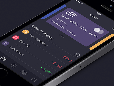 Walle Finance App [v2.0] app creative finance ios7 ipad iphone market ui walle