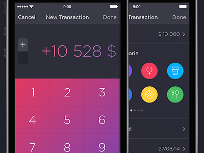 Walle Finance App [New & Edit Transactions]