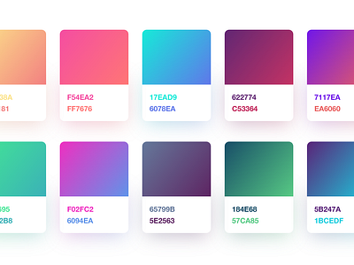 Sketch Gradients [Freebie] by Alexander Zaytsev on Dribbble