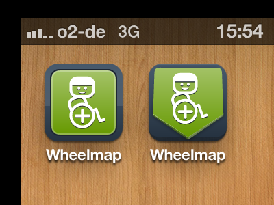 Wheelmap Iphone Icon icon iphone wheelmap