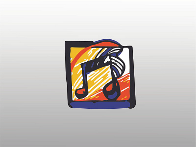 MUSIC ICON cubism design icon designing illustration iphone music icon