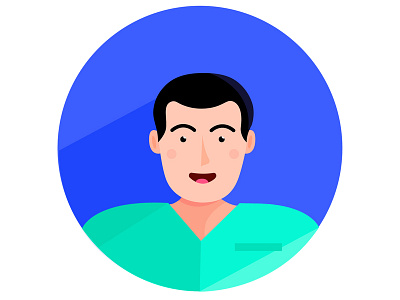 Person no.6 design flat flat design flat icon flat icon design flat icons hair human icon illustration illustrations illustrator man nurse people profession ui vector