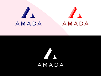 Amada icon jewellery logo minimal