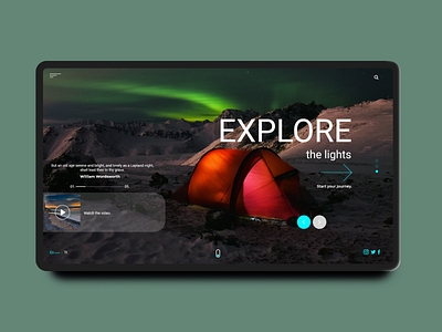 Camping Landing Page adobexd app app concept app design daily challange daily ui design concept flat icon interaction landing page landing page concept minimal sketch app typography ui ux vector web website