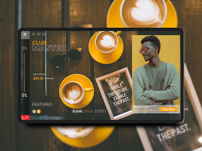 Rayban Landing Page