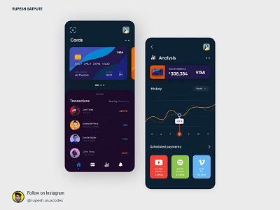 Payment app ui Design