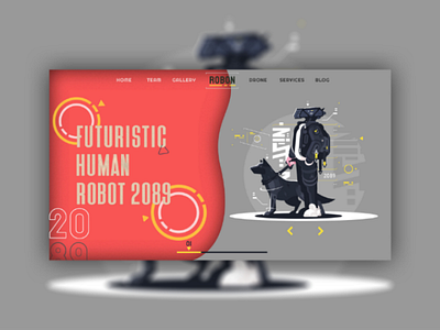 Robot web Design css website