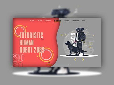 Robot web Design