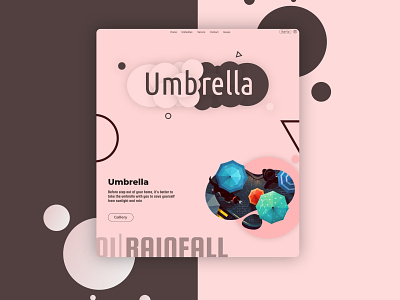 Umbrella css html webdesign ui ux graphic graphicdesign illustration vector web design webdesign