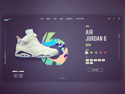 Nike UI Design