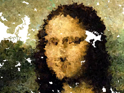 Paint Paint #1: Mona Lisa