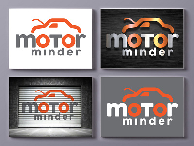 Motorminder branding logo logo design visual