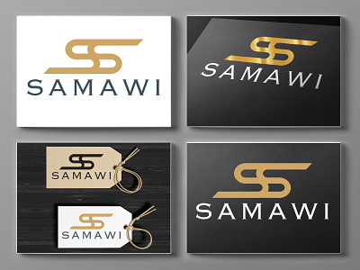 Sawami branding fashion logo logo design