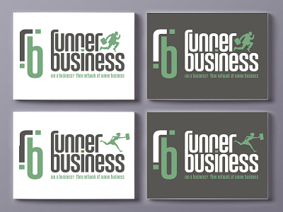 Runner Business branding logo logo design