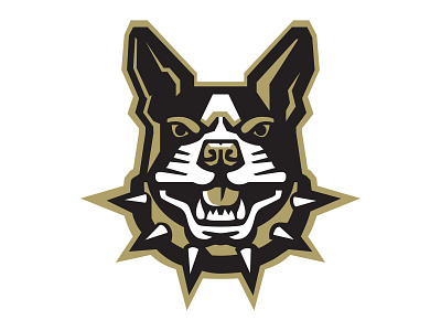 Wofford Terriers Logo Concept branding design flat illustration logo typography vector