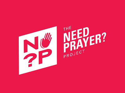 The Need Prayer Project Logo branding design flat icon identity illustration logo minimal vector