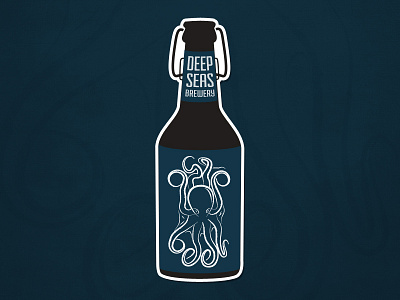 Octo Beer beer octopus playoff sticker mule stickers