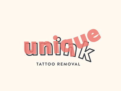 Unique Unink logo logo tattoo type typogaphy