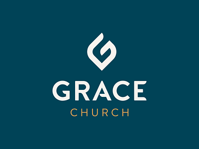 Grace Church Logo branding logo logo design logotype system