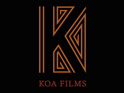 Koa Films film logo production tribal