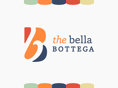The Bella Bottega lettering logo logomark type