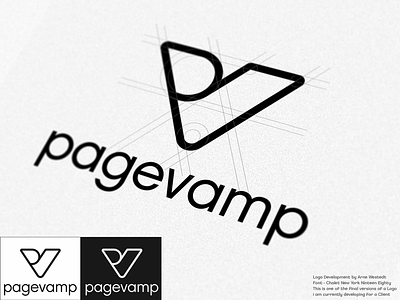 Logo / Brandmark Design PageVamp logo design logo development