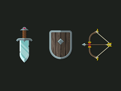 Classic Icon Set flat game game design icons sketch