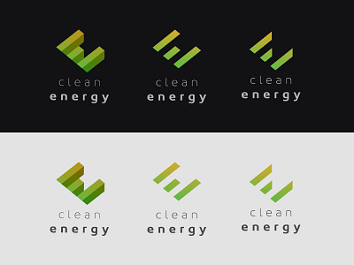 Logo Design Practice clean energy logo practice design