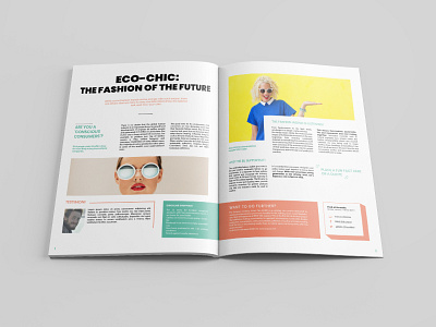 Magazine Circular Fashion by Eloïse Pouget on Dribbble