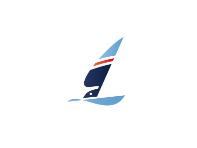 SailracingParts bird blue boat design logo sail sea seagull take a closer look wing yacht