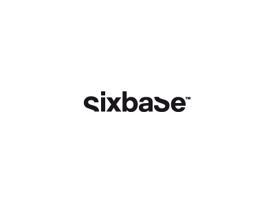 Sixbase (logo proposal) agency belgium black branding clean corporate design identity logo minimal modern typography white