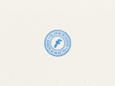 Facebook Stamp badge facebook grunge stamp texture ui webdesign