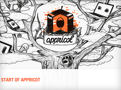 Appricot Blog appricot blog header illustration ui web