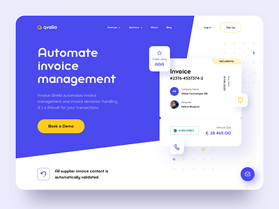 Qvalia Landing Page Design bank design exchange icons landing page money online payment promo purple service sketch transactions ui ux wallet web web design website