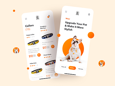 AstroPets - Pet Supplies Shop clean design interface mobile mobile design modern online shop petshop shopper sketch ui ux