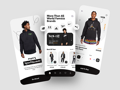 Sportswear Shop App