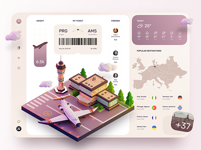 Book Private Flights Dashboard book booking concept design dashboard ui design flight booking flight search illustration plane private jet sketch tickets ui ux