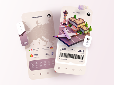 Ticket Booking App aircraft airplane app app design design flight booking illustration ios ios app mobile ui sketch ticket app ticket booking ui ux