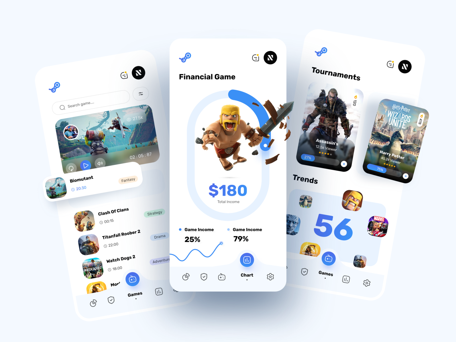 Game Store App by Bogdan Nikitin for Nixtio on Dribbble