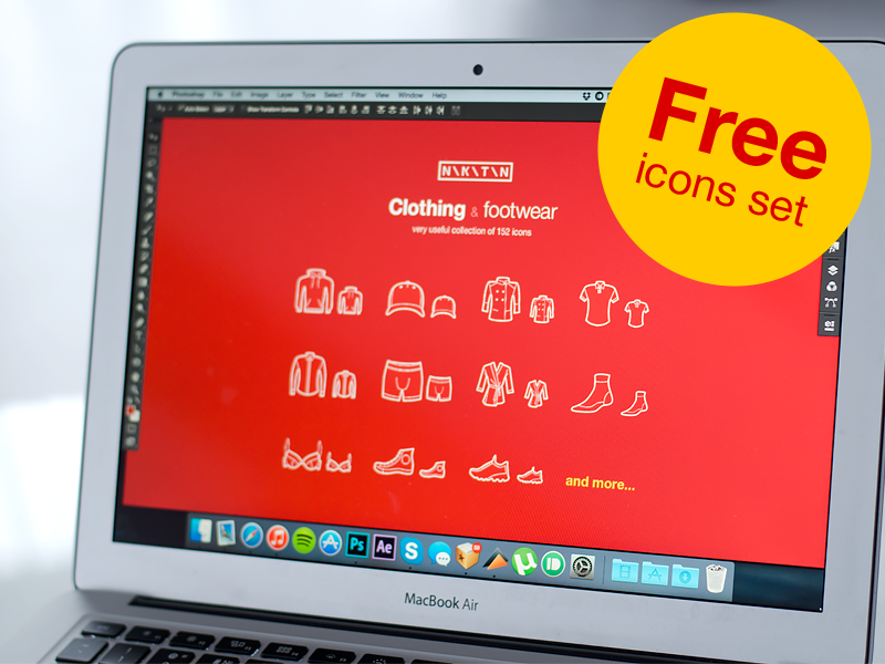 Clothing and Footwear - FREE ICON SET icons clothing icon wearing icons free set free icons set