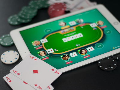 Poker coins game green ios ios design poker poker game poker table registration form ui ux