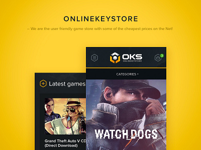 Onlinekeystore redesign